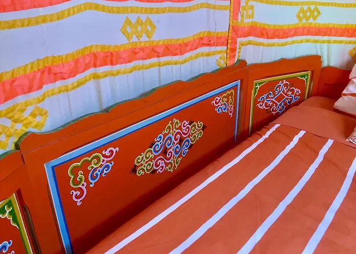 Campo de lujo Yourte Mongole Huriel